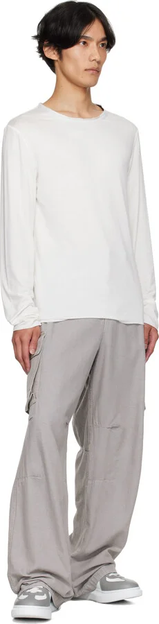 McQueen White & Gray Oversized Retro Sneakers - Image 5