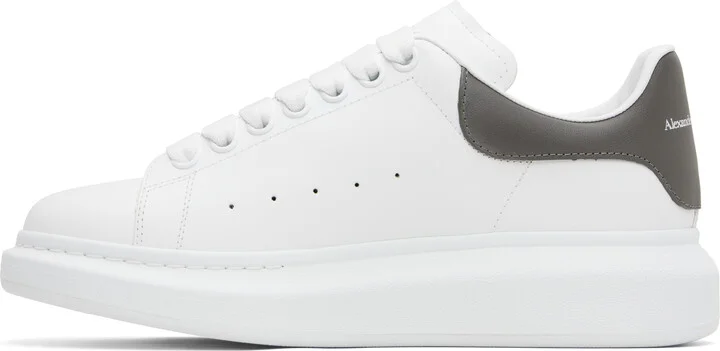 McQueen White & Gray Oversized Sneakers - Image 3
