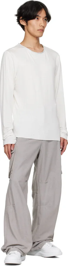 McQueen White & Gray Oversized Sneakers - Image 5