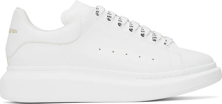 McQueen White Oversized Sneakers