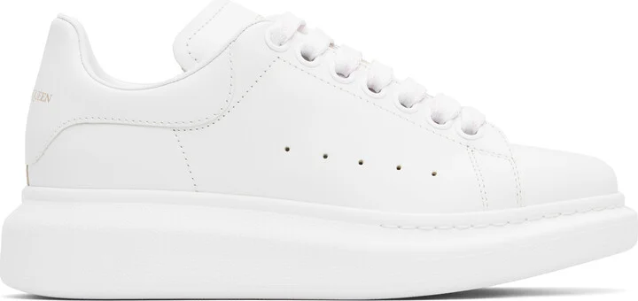 McQueen White Oversized Sneakers