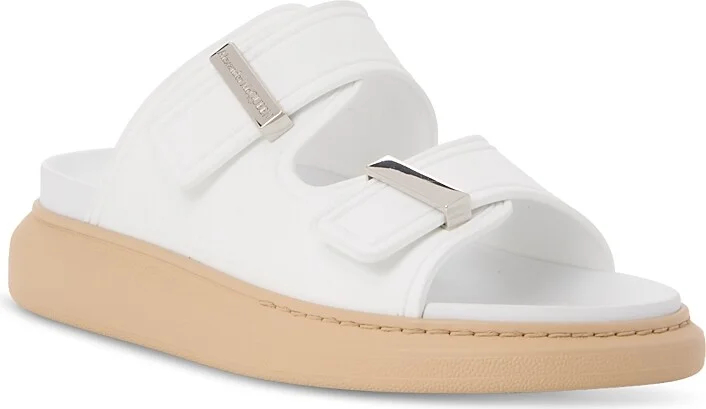 McQueen Women's Buckled Slide Sandals