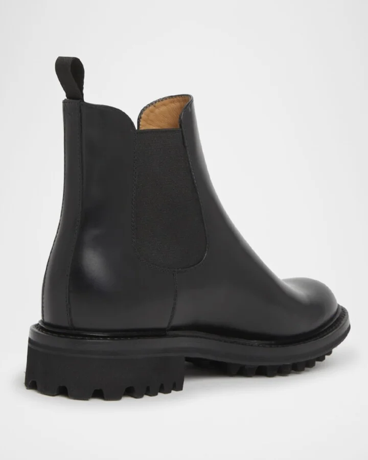 McSween Leather Lug-Sole Chelsea Booties - Image 2