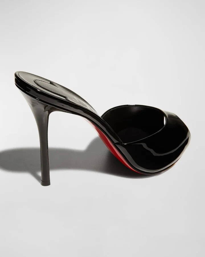 Me Dolly Patent Red Sole Sandals - Image 5