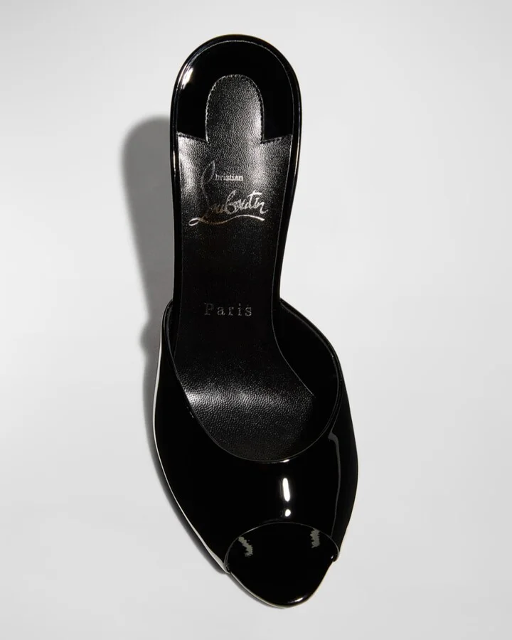 Me Dolly Patent Red Sole Sandals - Image 10