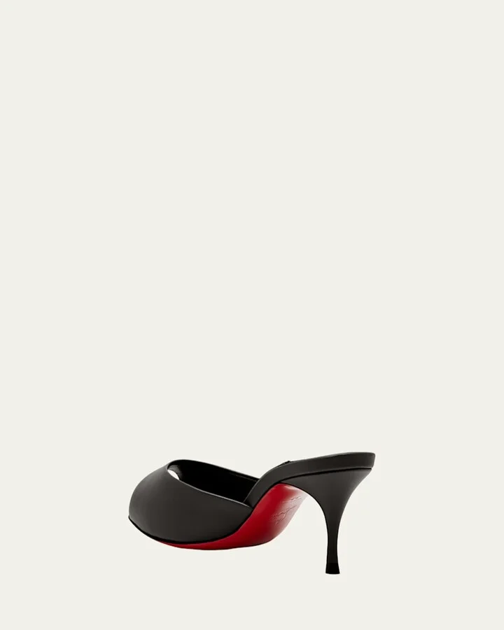 Me Dolly Red Sole Mule Sandals - Image 4