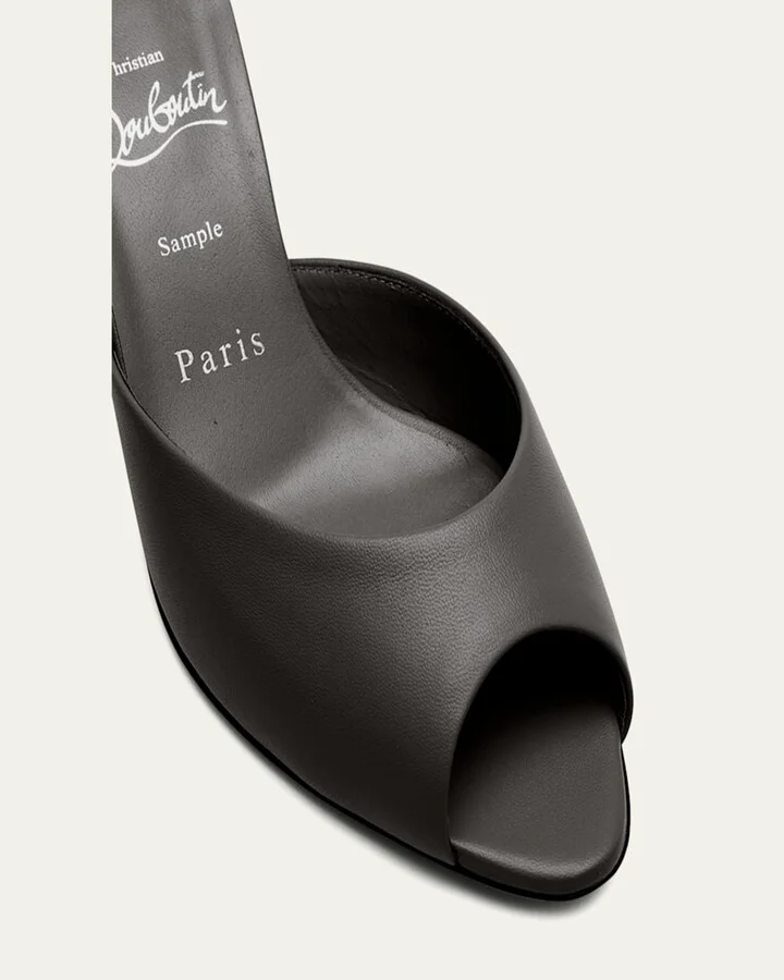 Me Dolly Red Sole Mule Sandals - Image 6