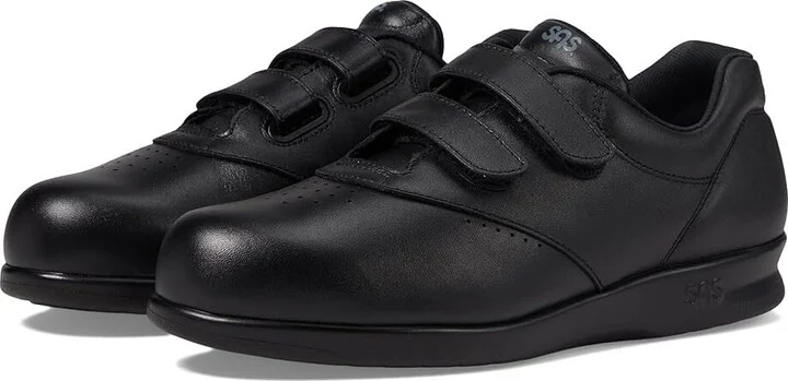 Me Too 1580-013 Sneaker Women's US 8 Black Leather Comfort Shoes KHD2391