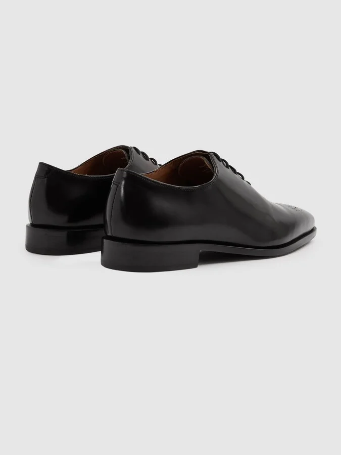 Mead Leather Detail Lace-up Shoes - Image 4