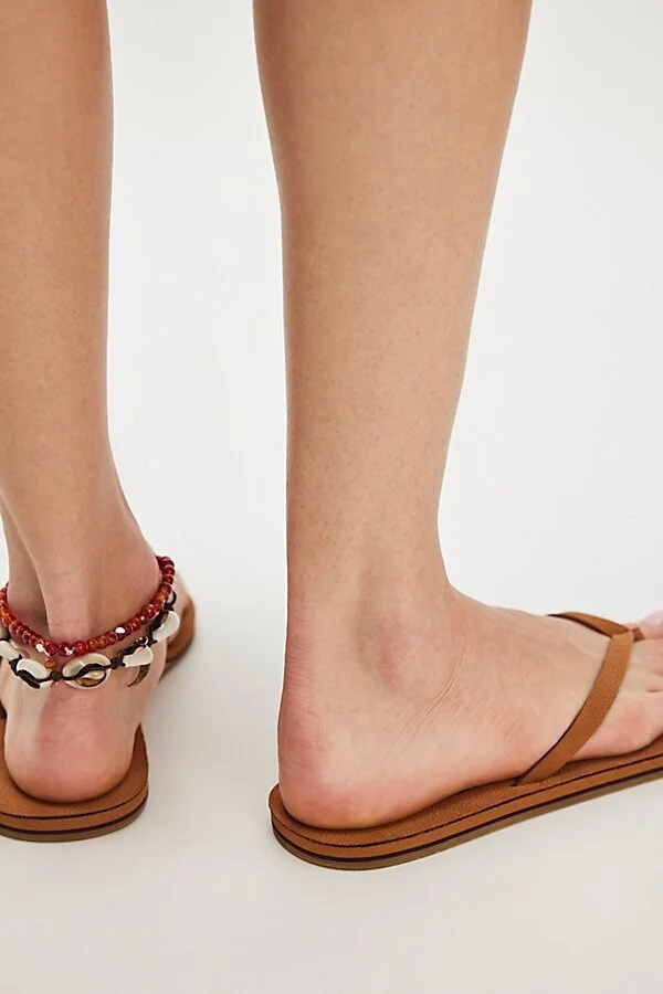 Meadows Leather Flip Flops - Image 3