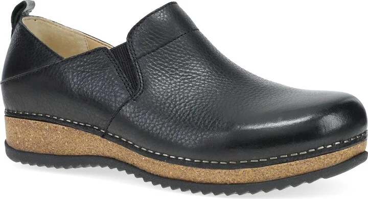 Meara Milled Leather Clog