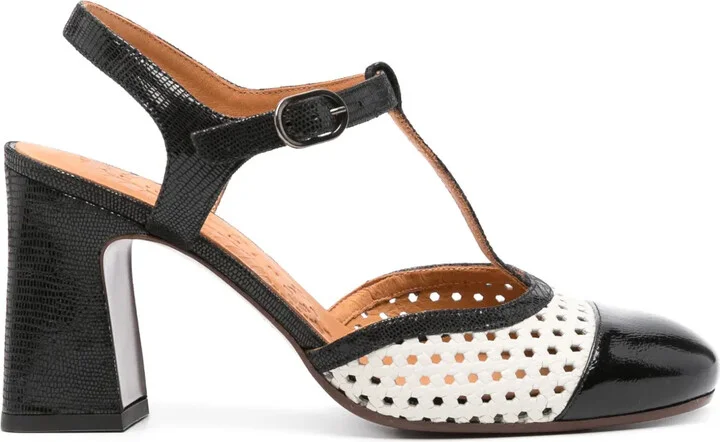 Mecan 90mm leather pumps
