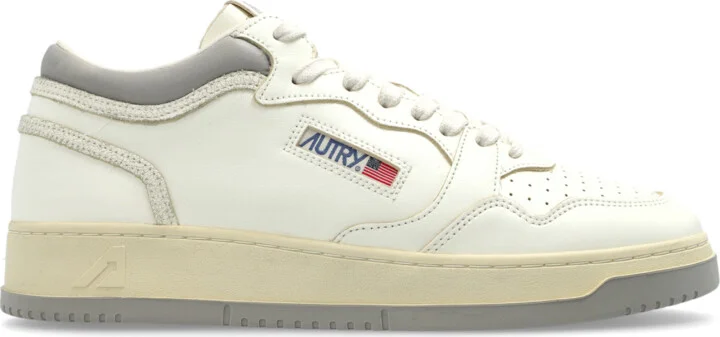 "Med.-Way Mid" Sports Shoes, , - Cream