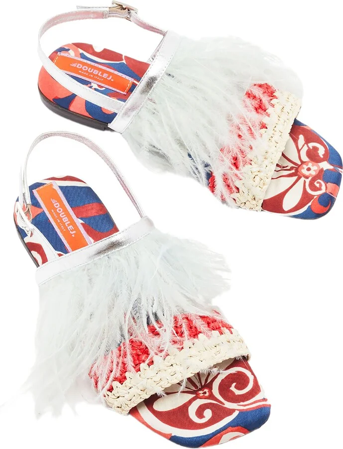 Medal Sandal Moonflower Navy - Image 2