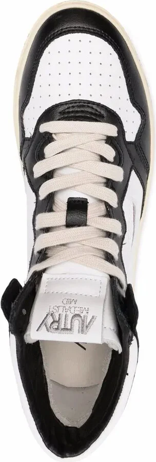 Medalist colour-block high-top sneakers - Image 4