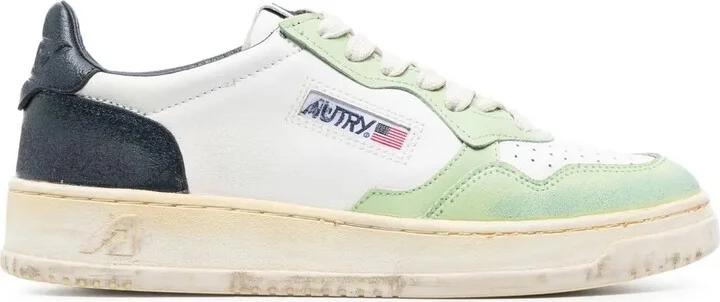 Medalist colour-block low-top sneakers