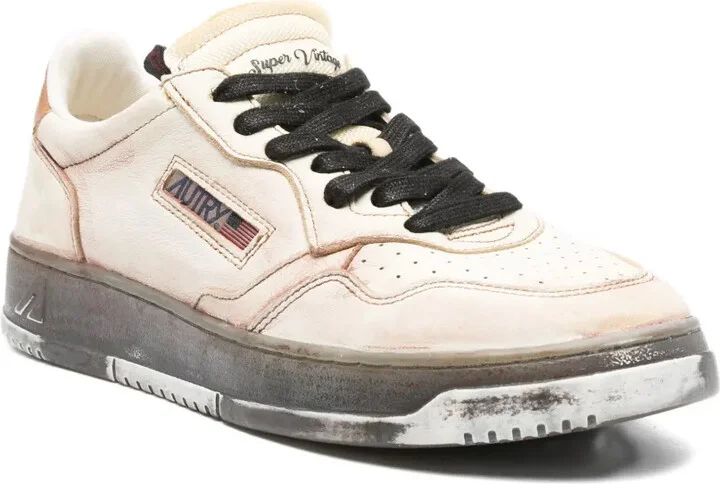 Medalist distressed leather sneakers - Image 2