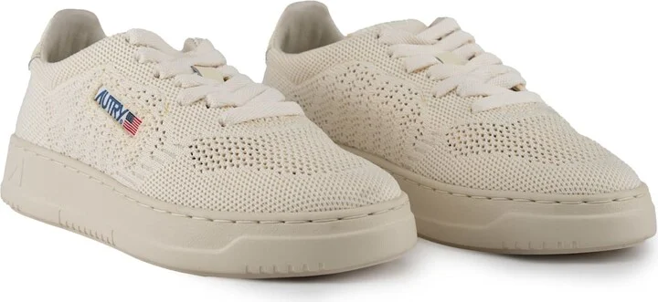 Medalist Easeknit Low Sneakers In Perforated Fabric - Image 4