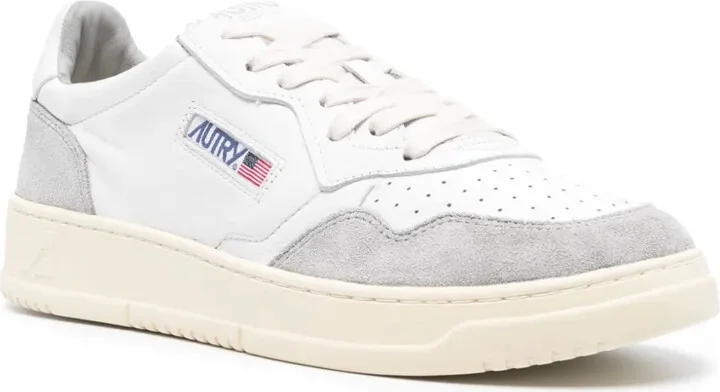 Medalist lace-up leather sneakers - Image 2