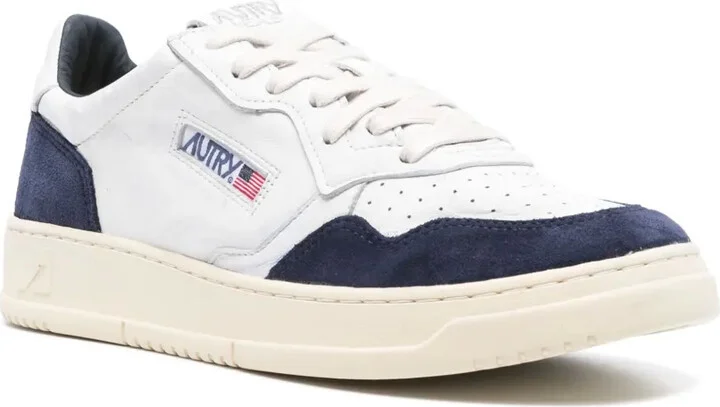 Medalist lace-up leather sneakers - Image 2