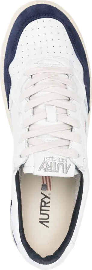 Medalist lace-up leather sneakers - Image 4