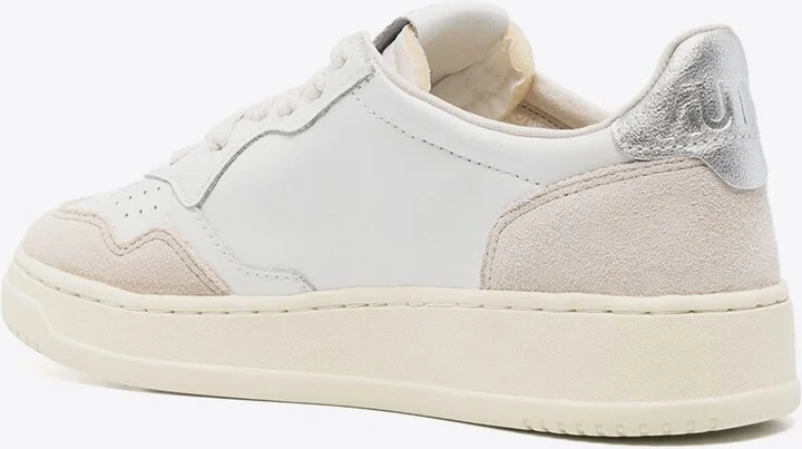 Medalist Leather and Suede Low-Top Sneakers - Image 2