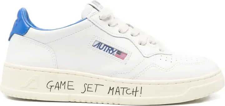 Medalist leather low-top sneakers