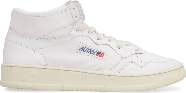 Medalist Leather Mid-top Sneakers - Image 2