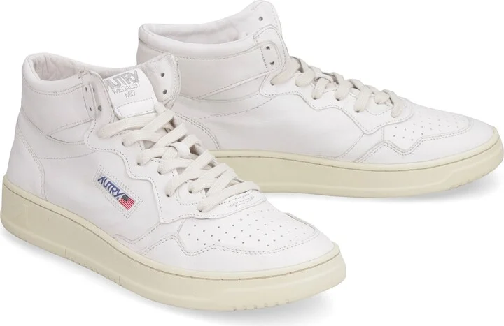 Medalist Leather Mid-top Sneakers - Image 3