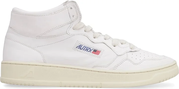 Medalist Leather Mid-top Sneakers