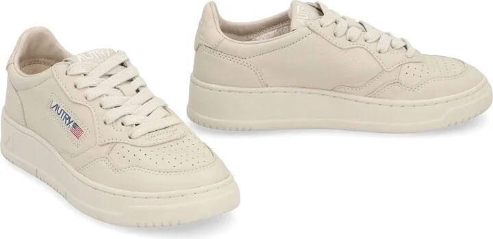 Medalist Leather Sneakers - Image 3
