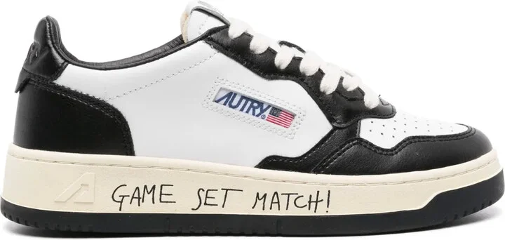 Medalist leather sneakers