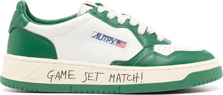 Medalist leather sneakers