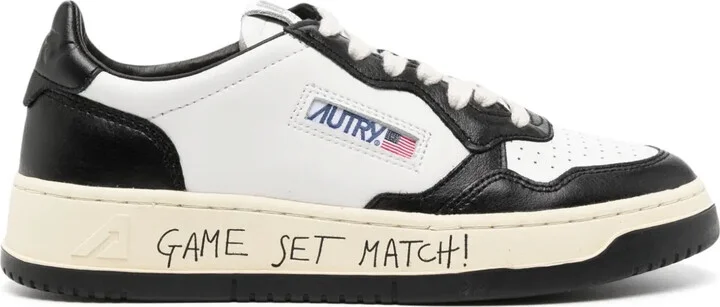 Medalist leather sneakers