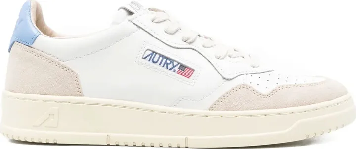Medalist leather trainers
