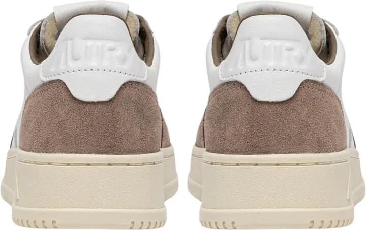 Medalist Low Goat Suede Wht Tobacco - Image 3