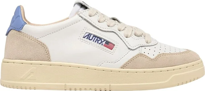 Medalist Low Leat Suede Wht Drblue