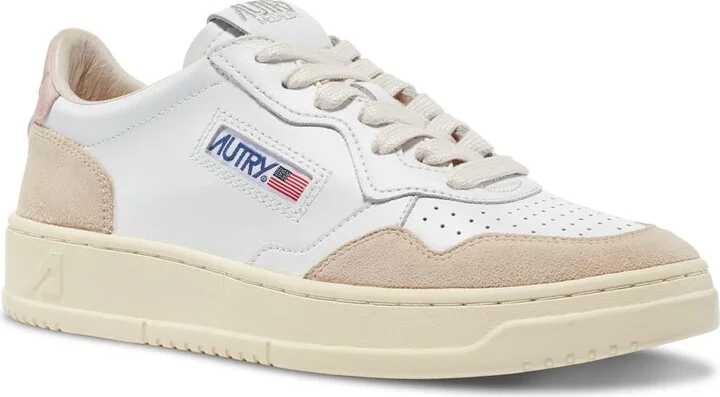 Medalist Low Leat Suede Wht Pow - Image 2
