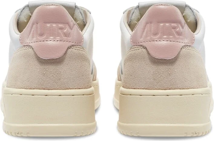Medalist Low Leat Suede Wht Pow - Image 3