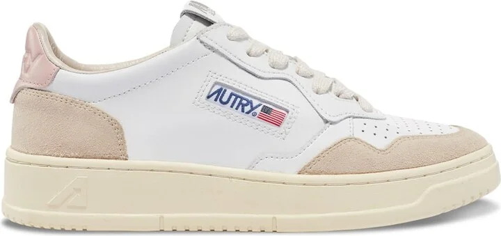 Medalist Low Leat Suede Wht Pow