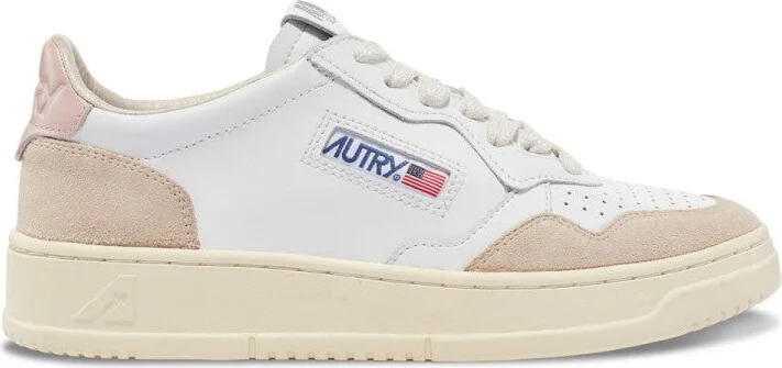 Medalist Low Leat Suede Wht Pow