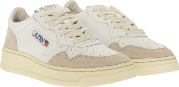 Medalist Low - Leather And Suede Sneakers - Image 4