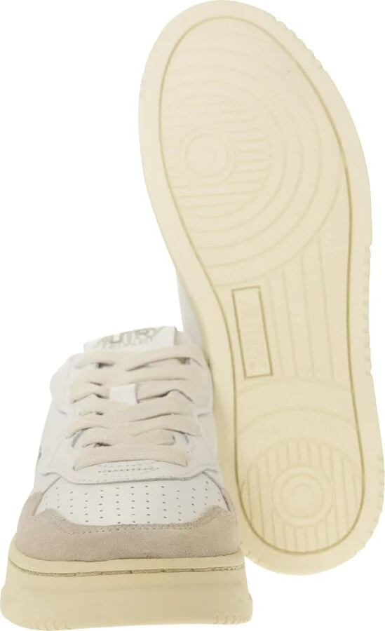 Medalist Low - Leather And Suede Sneakers - Image 5
