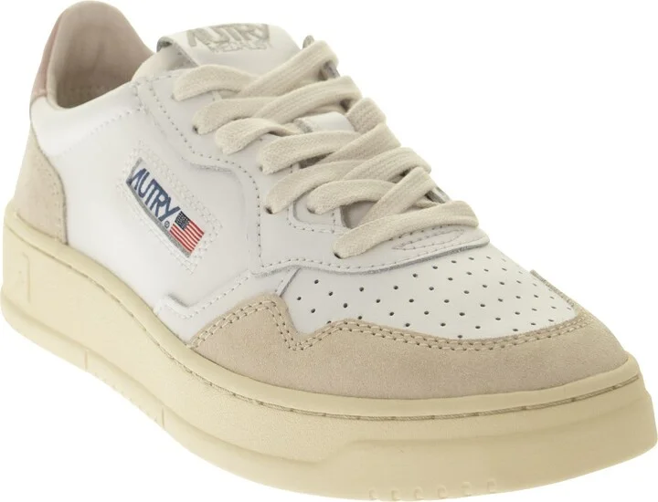 Medalist Low - Leather And Suede Sneakers - Image 2