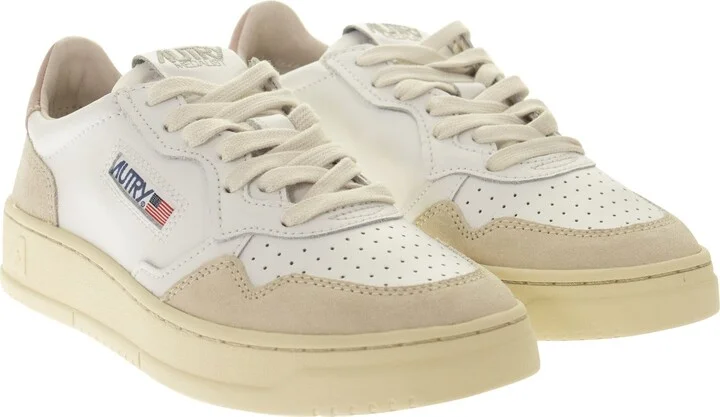 Medalist Low - Leather And Suede Sneakers - Image 4