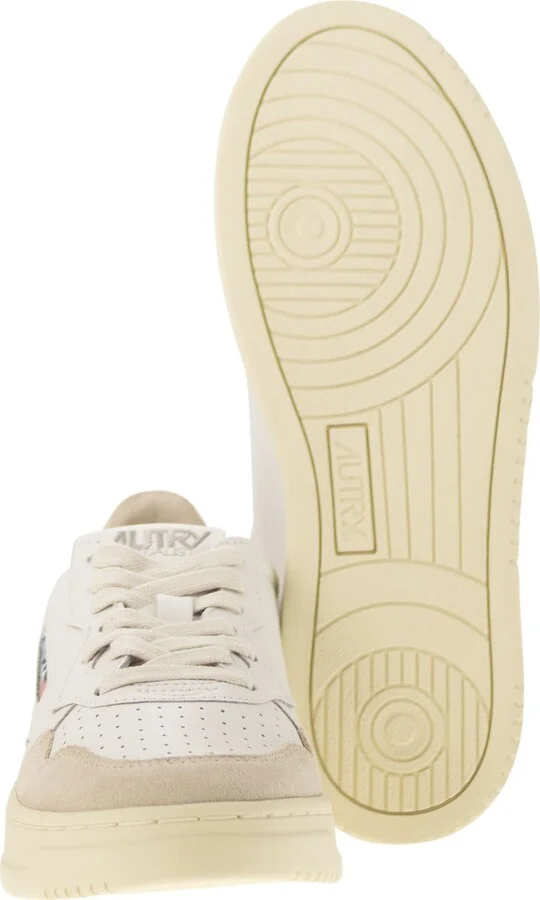 Medalist Low - Leather And Suede Sneakers - Image 5
