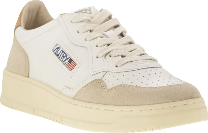 Medalist Low - Leather And Suede Sneakers - Image 2