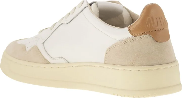 Medalist Low - Leather And Suede Sneakers - Image 3