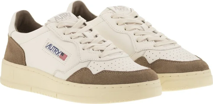 Medalist Low - Leather And Suede Sneakers - Image 4