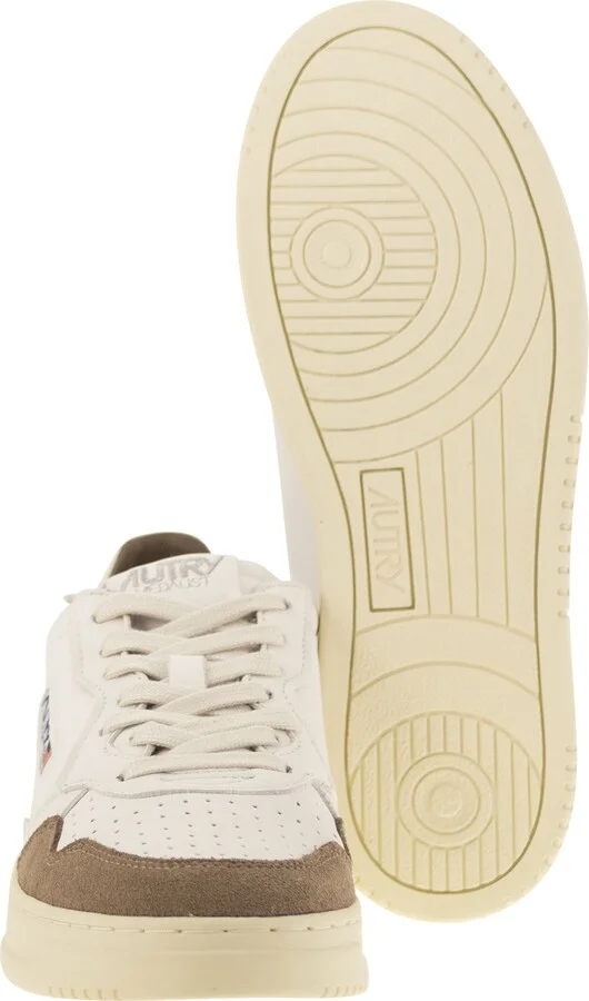 Medalist Low - Leather And Suede Sneakers - Image 5